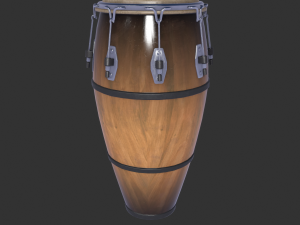 conga drum Model 3D