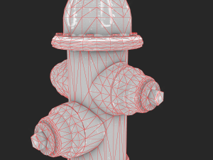 fire hydrant - realtime pbr 3D Model