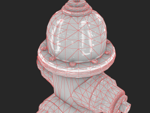 fire hydrant - realtime pbr 3D Model