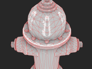 fire hydrant - realtime pbr 3D Model