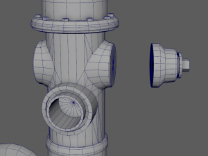fire hydrant - realtime pbr 3D Model