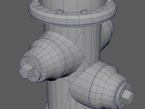 fire hydrant - realtime pbr 3D Model