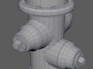 fire hydrant - realtime pbr 3D Model