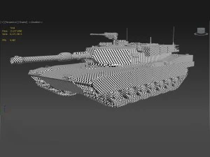 tank m1 abrams 3D Model