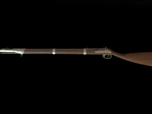 rifle do s&eacute;culo 19 Modelo 3D