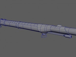 rifle of the 19th century 3D Модель