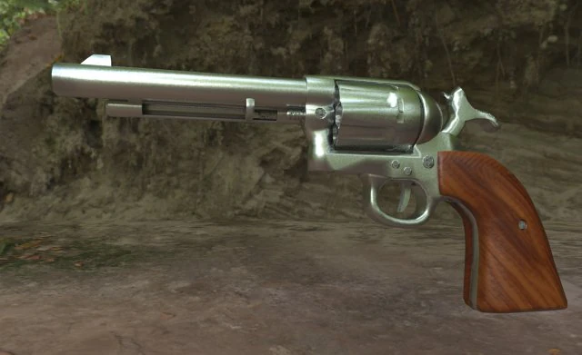 rev&oacute;lver colt ex&eacute;rcito de a&ccedil;&atilde;o &uacute;nica Modelo 3D .c4d .max .obj .3ds .fbx .stl .blend 