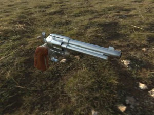 rev&oacute;lver colt ex&eacute;rcito de a&ccedil;&atilde;o &uacute;nica Modelo 3D