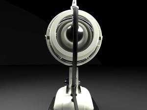 retro fan 3D 모델