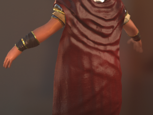 roman soldier real time game character 3D 모델