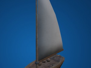 fishing boat lp Modèle 3D