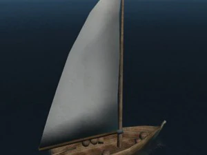 fishing boat lp 3D Model
