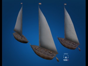 fishing boat lp Modelo 3D