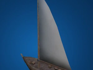 fishing boat lp 3D Model