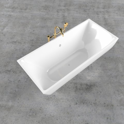 bath tube 3D Model .c4d .max .obj .3ds .fbx .stl .blend 