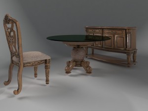 table 3D मॉडल