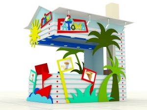 kids booth 3D Model