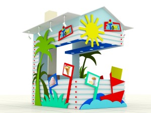 kids booth 3D Model