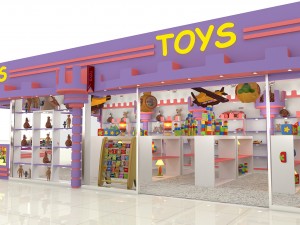 toy shop interior 3D 模型