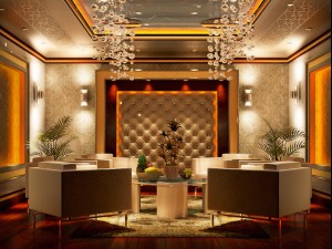 living room 3D 모델