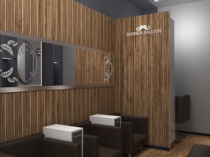 barber shop 3D 모델