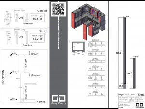 cucina classica Modello 3D