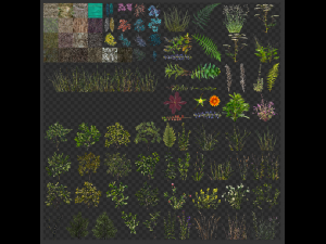 super vegetation pack 3D Модель