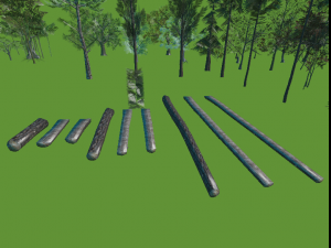 high quality trees for vr 3D Model