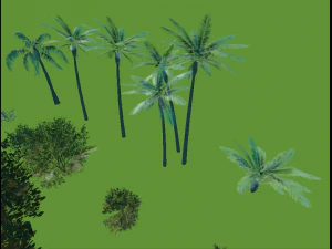 High quality trees for vr 3D Model