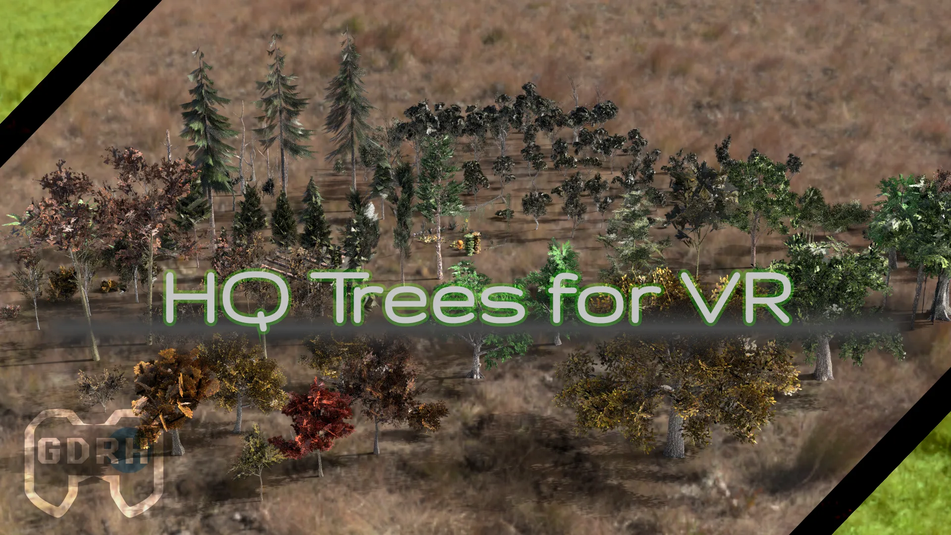 High quality trees for vr 3D Model .c4d .max .obj .3ds .fbx .stl .blend