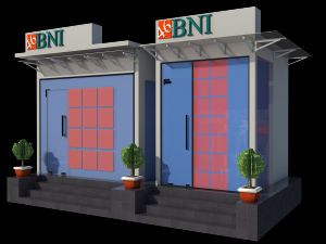 design atm machine room Model 3D