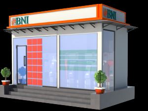 design atm machine room Model 3D