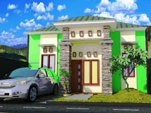 minimalist home design tropical modren 3D 模型