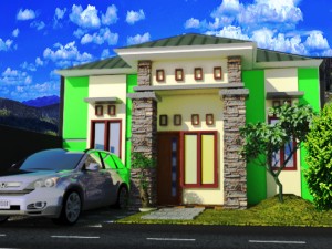 minimalist home design tropical modren 3D 模型