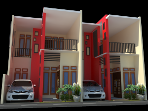 minimalist home design tropical modren Model 3D