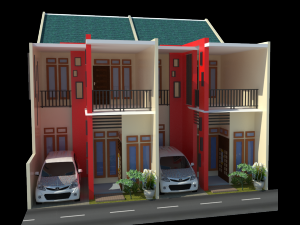 minimalist home design tropical modren Model 3D