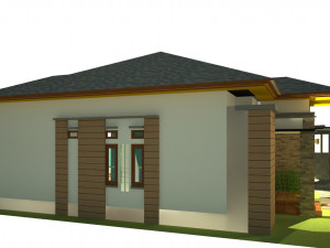 residential home ready to build Model 3D