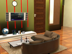 residential home ready to build Model 3D