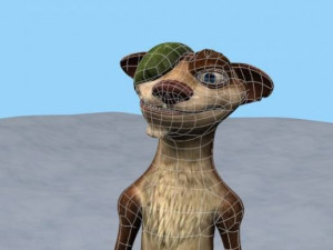 ice age model scart and buck 3D Model