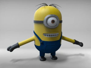 ミニオンツーモデル 3Dモデル