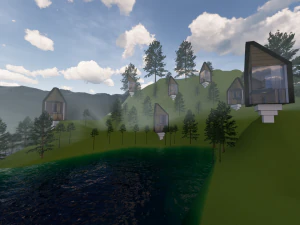 tree house modern 3D Model