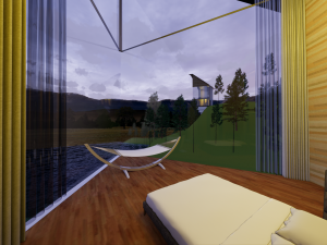 tree house modern 3D 모델