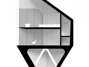 tree house modern 3D 모델