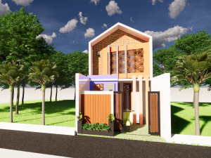 house design plan 35 x 900m 3D मॉडल