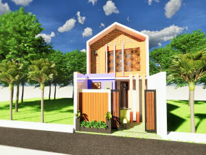 house design plan 35 x 900m Modelo 3D