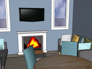 low budget design - tiny house design - 1 bedroom Modèles 3D en vedette
