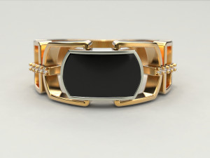 2 metal ring 3 3D Baskı Modeli