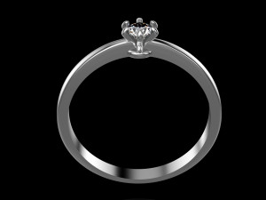 7 engagement ring 3D Print Model