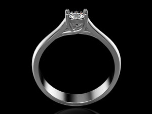 7 engagement ring 3D Print Model