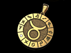 12 zodiac signs horoscope charm pendant Modelo de impresión 3D